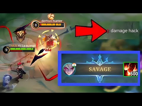 DYRROTH DAMAGE HACK VS ALDOUS 500 STACK | WHO WIN ?? -MLBB