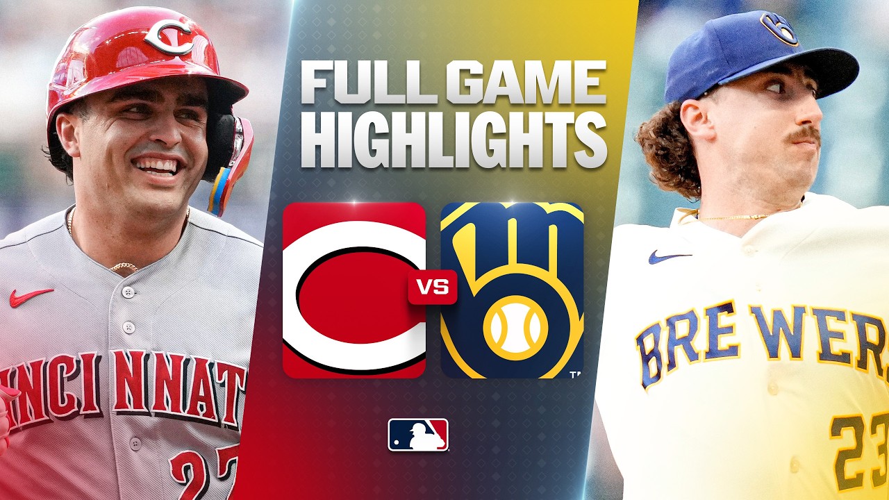 7월1일 신시내티 밀워키 MLB 하이라이트