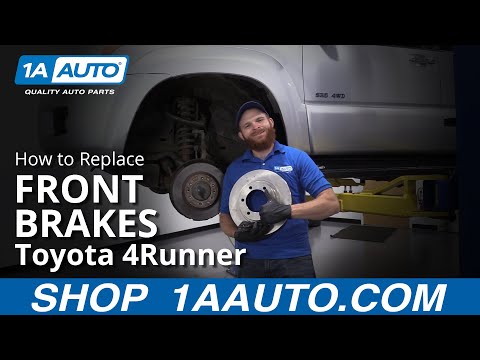 How to Replace Front Brakes 02-09 Toyota 4Runner