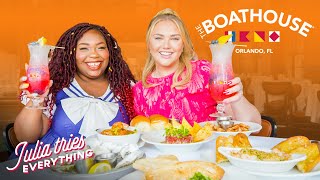 Trying 30 Of The Most Popular Menu Items At The Boathouse In Disney Springs | Delish