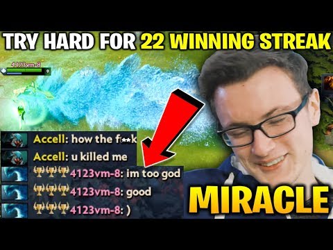 MIRACLE try Hard Morphling for His 22 WINNING STREAK! vs Lebron Storm