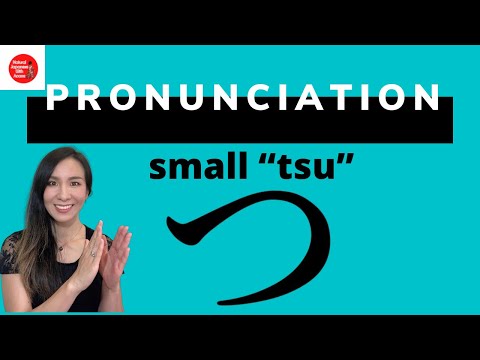 How to pronounce words with a small tsu [っ] - PRONUNCIATION