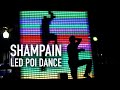 Shampain LED Poi Dancing At Georgetown Glow