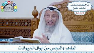92 - الطاهر والنجس من أبوال الحيوانات - عثمان الخميس