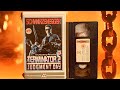 Terminator 2 Judgment Day 1991 UK VHS Rental Tape And Opening