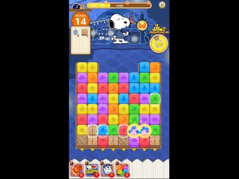 Snoopy Puzzle Journey Night Mode Level 45 - NO BOOSTERS 🐶🧩🧳 | SKILLGAMING ✔️