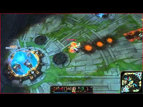xPeke Corki backdoor league of legends