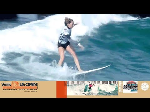 Fitzgibbons vs. Peterson vs. Ho - Round Three, Heat 3 - Vans US Open of Surfing - Women's CT