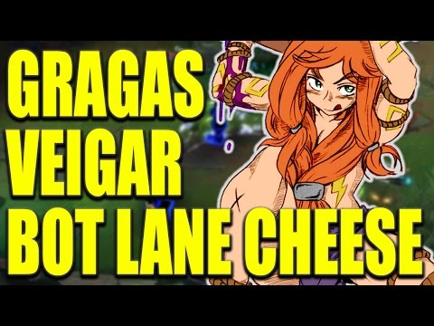 SEASON 7 GRAGAS VEIGAR BOT LANE RANKED