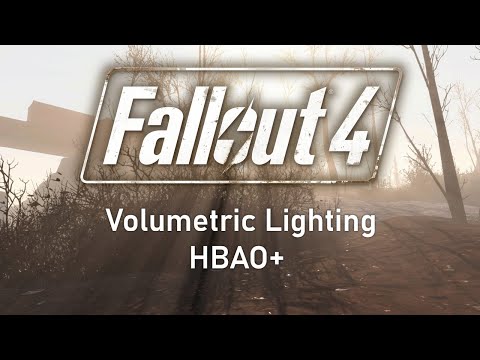 Fallout 4 Graphics comparison (SSAO vs HBAO+, Debris Effects)
