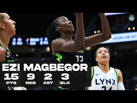 EZI MAGBEGOR DROPS 15PTS vs LYNX (FULL HIGHLIGHTS)