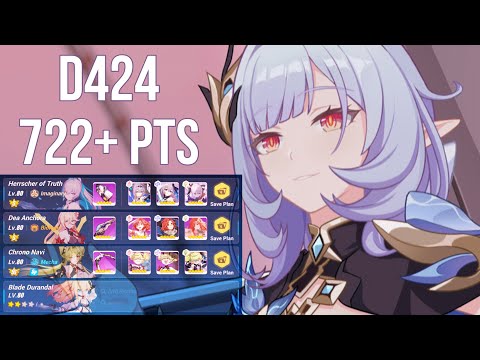 [Honkai Impact 3rd] EX Abyss RedLotus - HoC (Meele) {D424} (722+ PTS) - S3 HoTr / S2 DA / SS1 CN