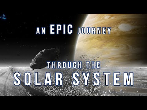 An Epic Journey Through the Solar System Faster Than the Speed of Light! Part 1 (4K)