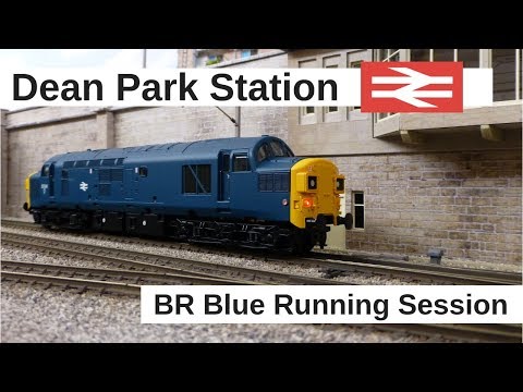 Dean Park Station Video 172 - BR Blue Running Session