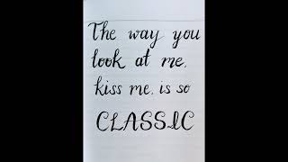 U12 - Daya - Cover with Hand Lettered Lyrics