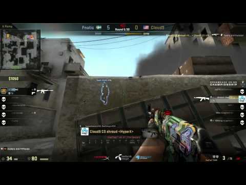 Dreamhack Highlight: Fnatic VS Cloud9 - epic duel of DEATH