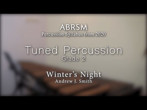 ABRSM G2 Tuned Percussion - Winter's Night