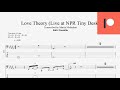 Kirk Franklin - Love Theory (live at NPR Tiny Desk) (bass tab)