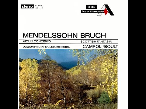 MENDELSSOHN VIOLIN CONCERTO / CAMPOLI
