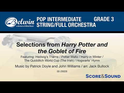 Selections from Harry Potter and the Goblet of Fire, arr. Jack Bullock – Score & Sound
