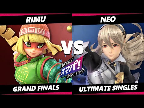 Sumapa 92 GRAND FINALS - Rimu (Min Min) Vs. Neo (Corrin) Smash Ultimate - SSBU