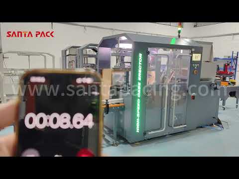 #shorts Hot-melt glue case erector.Automatic & High speed secondary packaging machines-Santa Pack