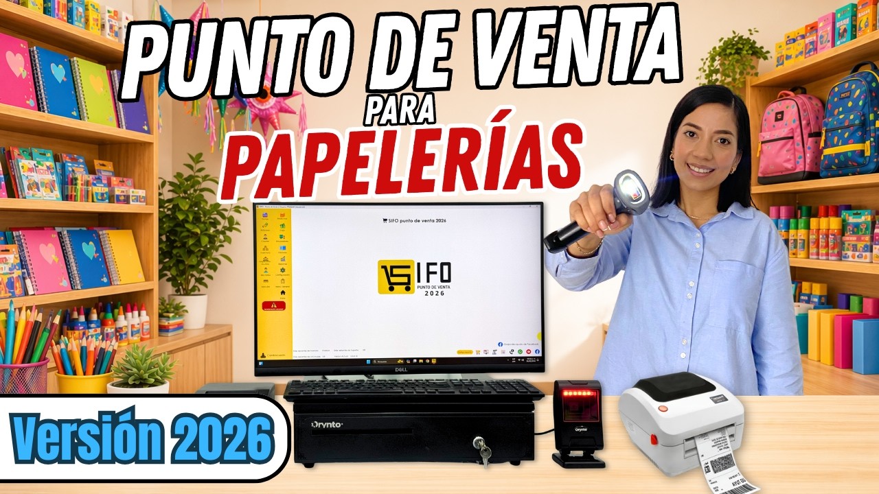Video: Qué es SIFO Punto de Venta para papelerías