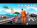 Can I Cross THE MAP as MOST WANTED in GTA 5? (6 Stars)