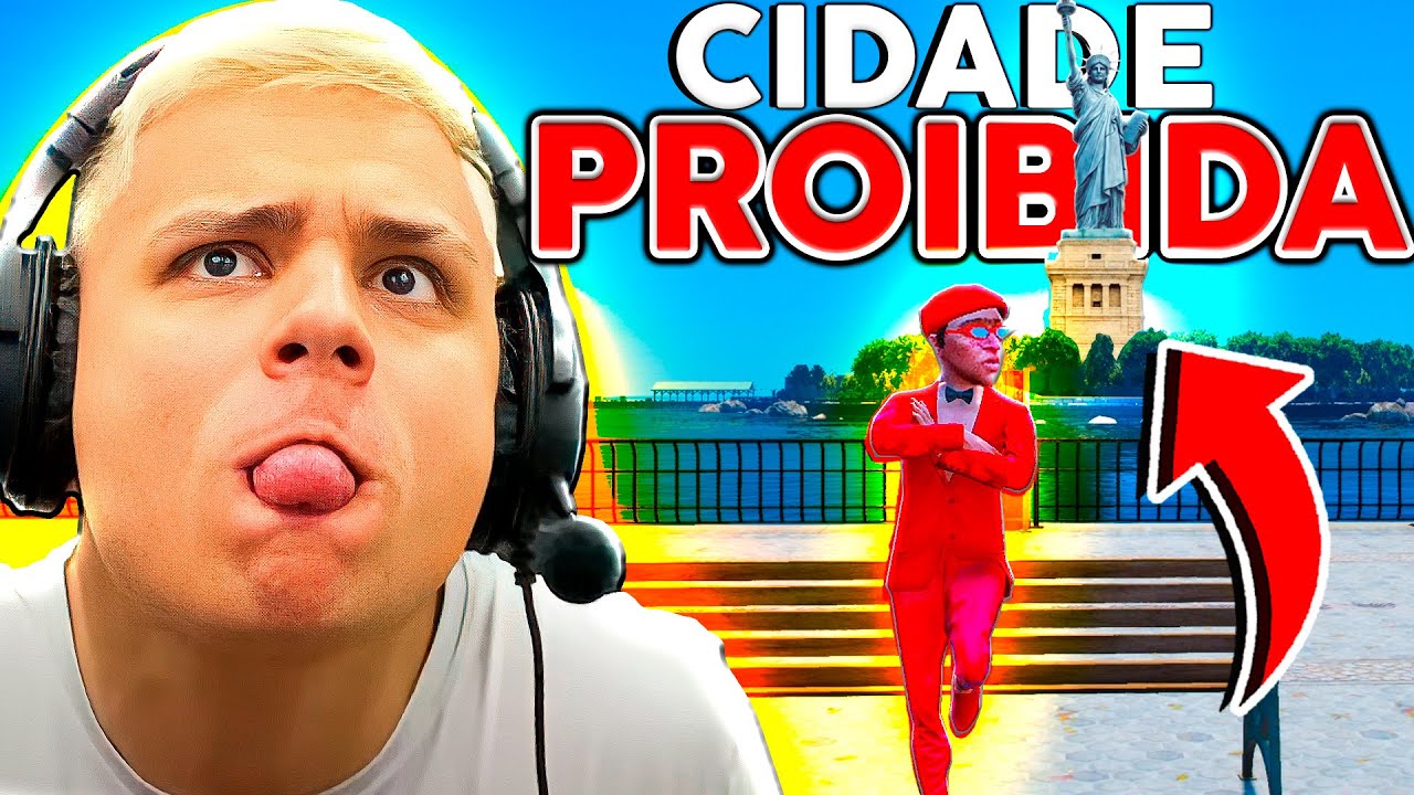 TÔ PROCURADO na CIDADE PROIBIDA! 🚨 GTA RP (Paulinho o LOKO)