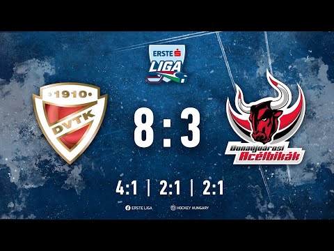 Gólösszefoglaló EL 87 - DVTK Jegesmedvék - Dunaújvárosi Acélbikák 8-3 20221127
