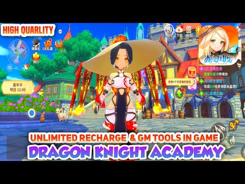 Dragon Knight Academy MMORPG Server GM - Unlimited Recharge & Tools Full In Game