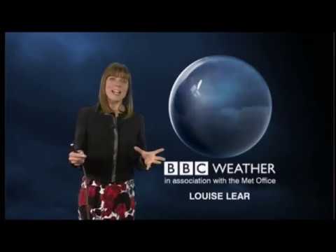 Louise Lear early BBC Weather 2011 02 18