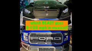 Raptor vs Lamborghini Huracan....tough decisions!!