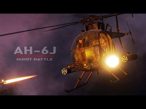 DCS: AH-6J Little Bird | Night Combat | Preview