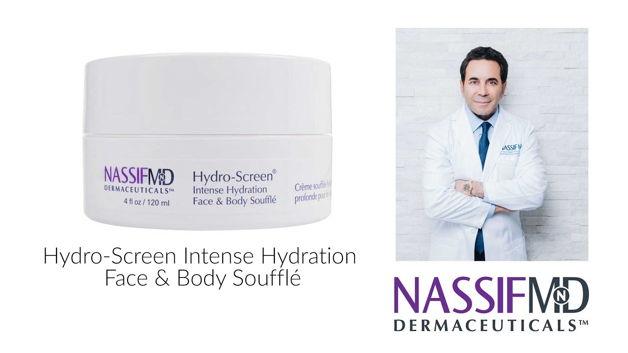 NassifMD® HydroScreen Intense Hydration Face & Body Soufflé LovelySkin