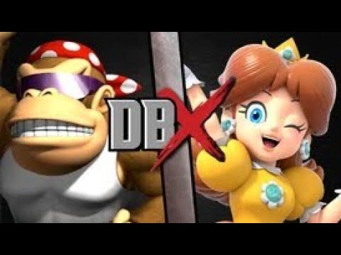 mugen princess daisy vs funky Kong 