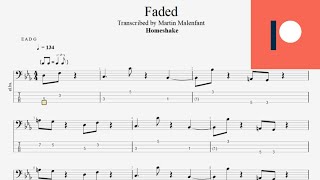 Homeshake - Faded (bass tab)
