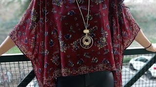 Un avanzo di stoffa diventa un caftano frizzante 🎊😘 assolutamente per principianti 😉😉