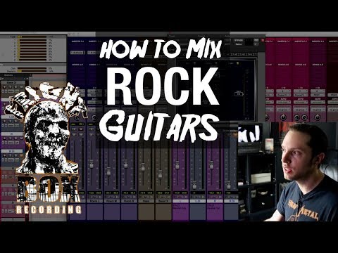 How To Mix ROCK Guitars - Guitar Mixing Tips