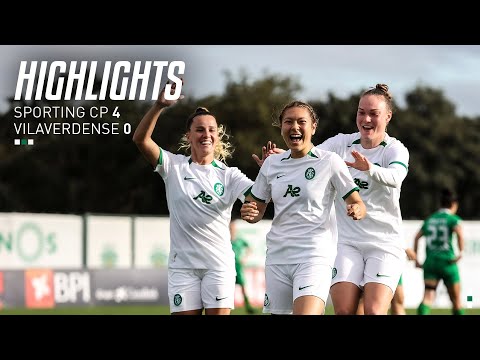 Futebol Feminino | Liga BPI: Sporting CP 4-0 Vilaverdense FC