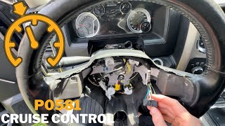 P0581 Code Fix – Cruise Control Issue on Ram 1500