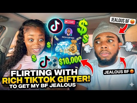 Flirting With My Rich TikTok Gifter To Make My Boyfriend Jealous… PRANK GONE WRONG 😳💀💰”