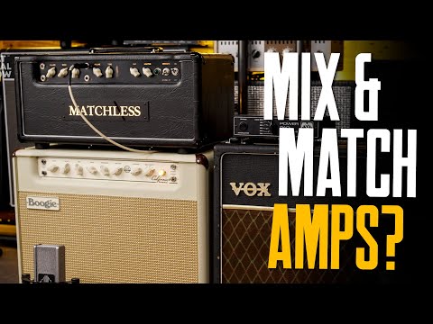 Matchless C30 & Mesa Cali Tweed Guitar Amps – Preamp, Power & Speakers Mash Up