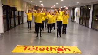 preview picture of video 'Telethon 2014 Hopital Neufchatel en bray FlashMob Magic in the Air'