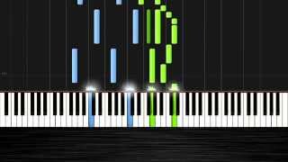 Ludovico Einaudi - Divenire - Piano Tutorial by PlutaX - Synthesia