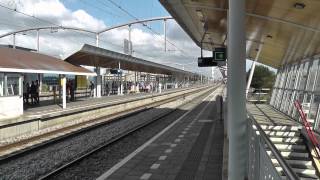 preview picture of video 'stationsomroep extra stop Rotterdam Stadion, station Zwijndrecht, 20 juli 2014'