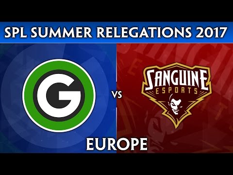 SMITE Pro League EU Summer Qualifiers 2017 - Optimus Gang vs. Sanguine