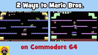 2 Ways to Mario Bros. On Commodore 64