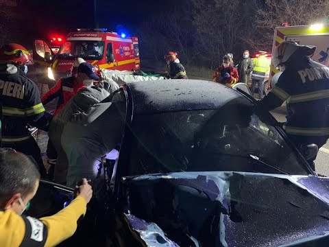Accident grav pe DN 14 între Șura Mare și Slimnic | novatv.ro