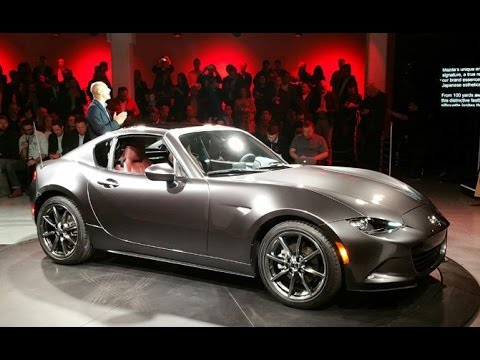 2017 Mazda MX-5 Miata RF First Look - 2016 New York Auto Show